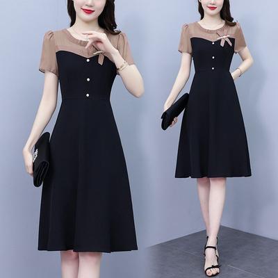 Trendy Summer Casual Shirt Dress for Women Mid Length Age Reducing Slimming Fashion Casual Dress Perfect for Summer