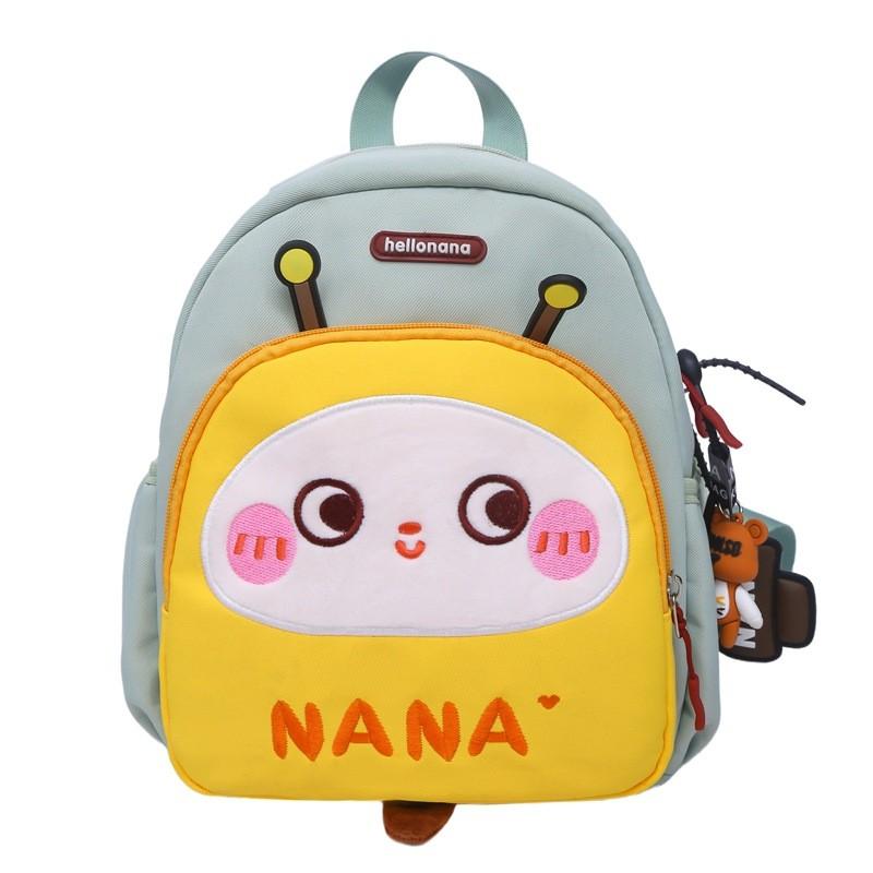 Simple Unisex Summer Backpack With Durable Nylon Material For School Days
