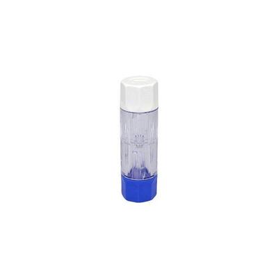 Hard Lens Storage Case White Blue Box