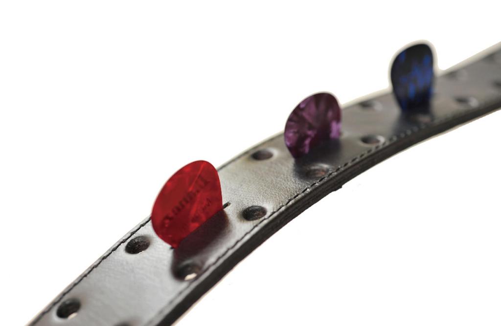 STRAPS Guitar Width Length Unique RightOn! Strap, 6cm, 95-150cm, SUNBURST,