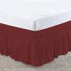 Universal Four Seasons Elastic Bed Skirt with Breathable Ruffle