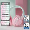 2025 Bluetooth Over-Ear Headphones for Female Students: Stylish Wireless Earmuff Headset