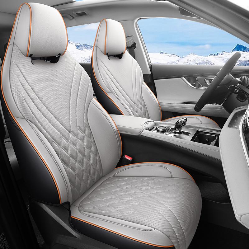 Universal Leather Car Seat Cushion for Tiggo 7 PLUS - All-Season Full Wrap