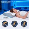 Side Sleeper’s Single Sided Memory Foam Pillow  Slow Rebound Cervical Support Pillow Core Adult Enhancing Space Cotton Pillow