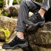 Men's Lightweight Non-slip Breathable Cowhide Hiking Shoes for Autumn and Winter
