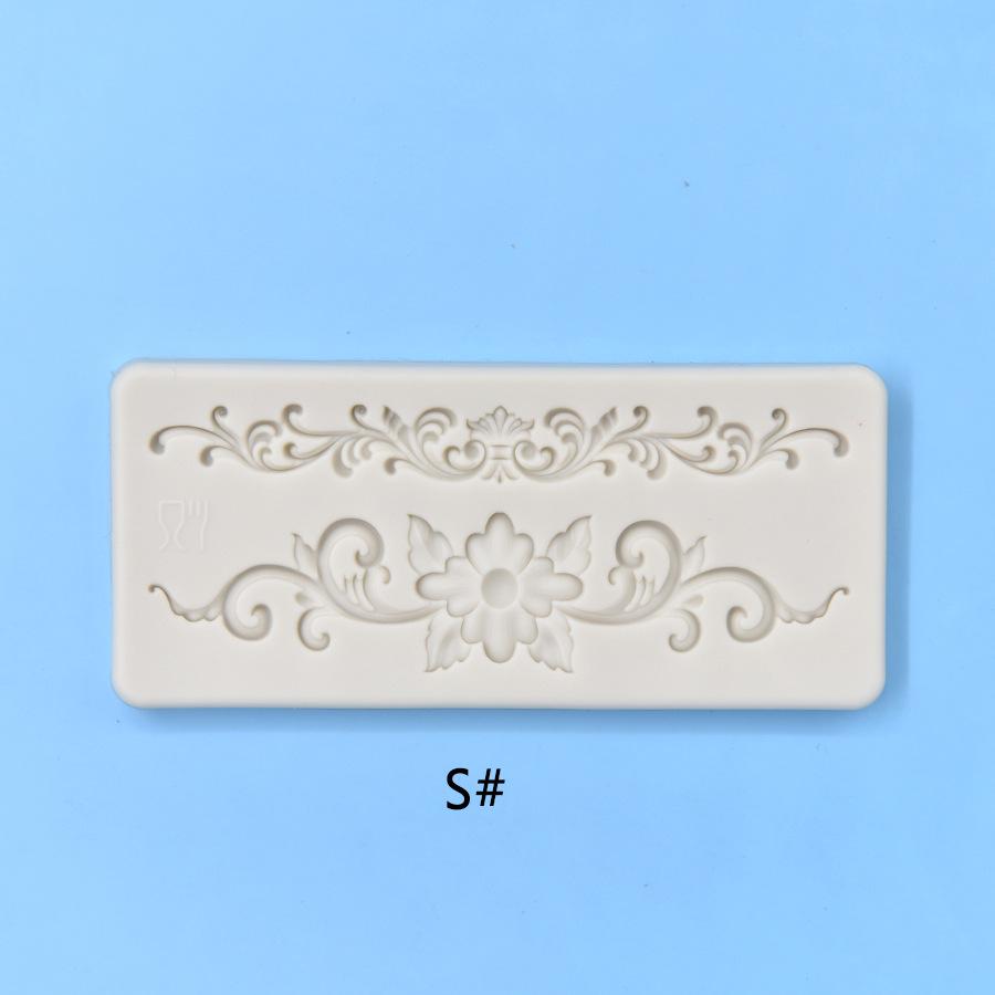 Flower-Shaped Silicone Mold for Cake, Soap, Fondant, and DIY Candles