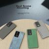 HotFire Phone Case for Xiaomi Redmi K60, Upgraded Skin-Like Matte Lens Full Protection Silicone Case - Coral Blue