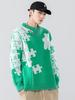 Maglione da Uomo a Scollo Basso Maglione Base Caldo alla Moda da Uomo Autunno Inverno Versatile Largo Pullover in Maglia da Studente