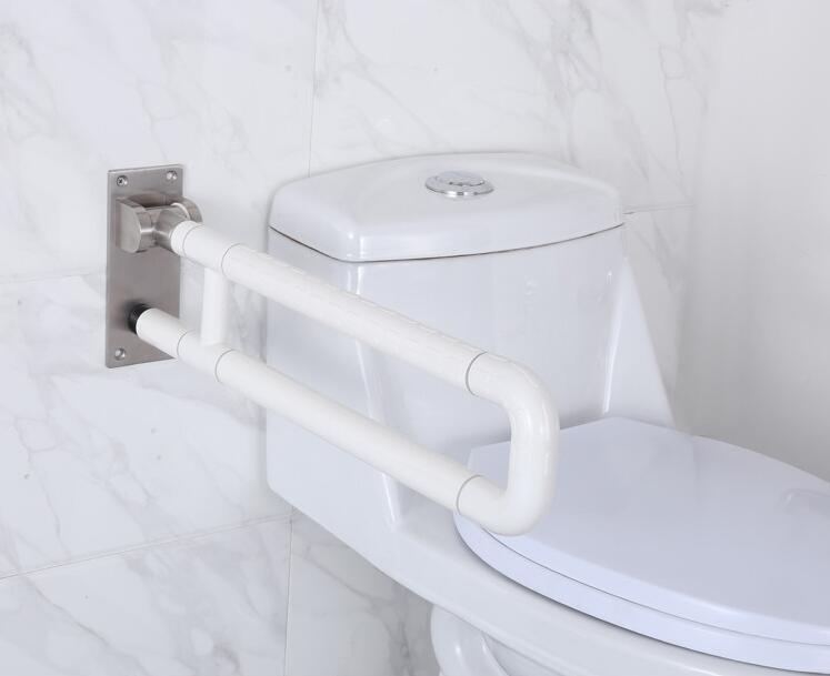 

Shengkang Bathroom Folding Handrail for Elderly - Elderly-Friendly Toilet Rail for Nursing Homes