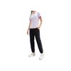 Anta Solid Color Letter Patch Sports Pants Women bottoms Black 162237305-1