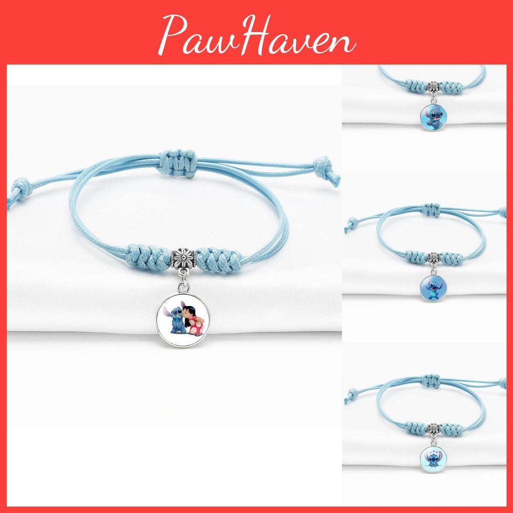 Bracelet Stylish Anime With Adjustable Blue Cord For Use Unisex