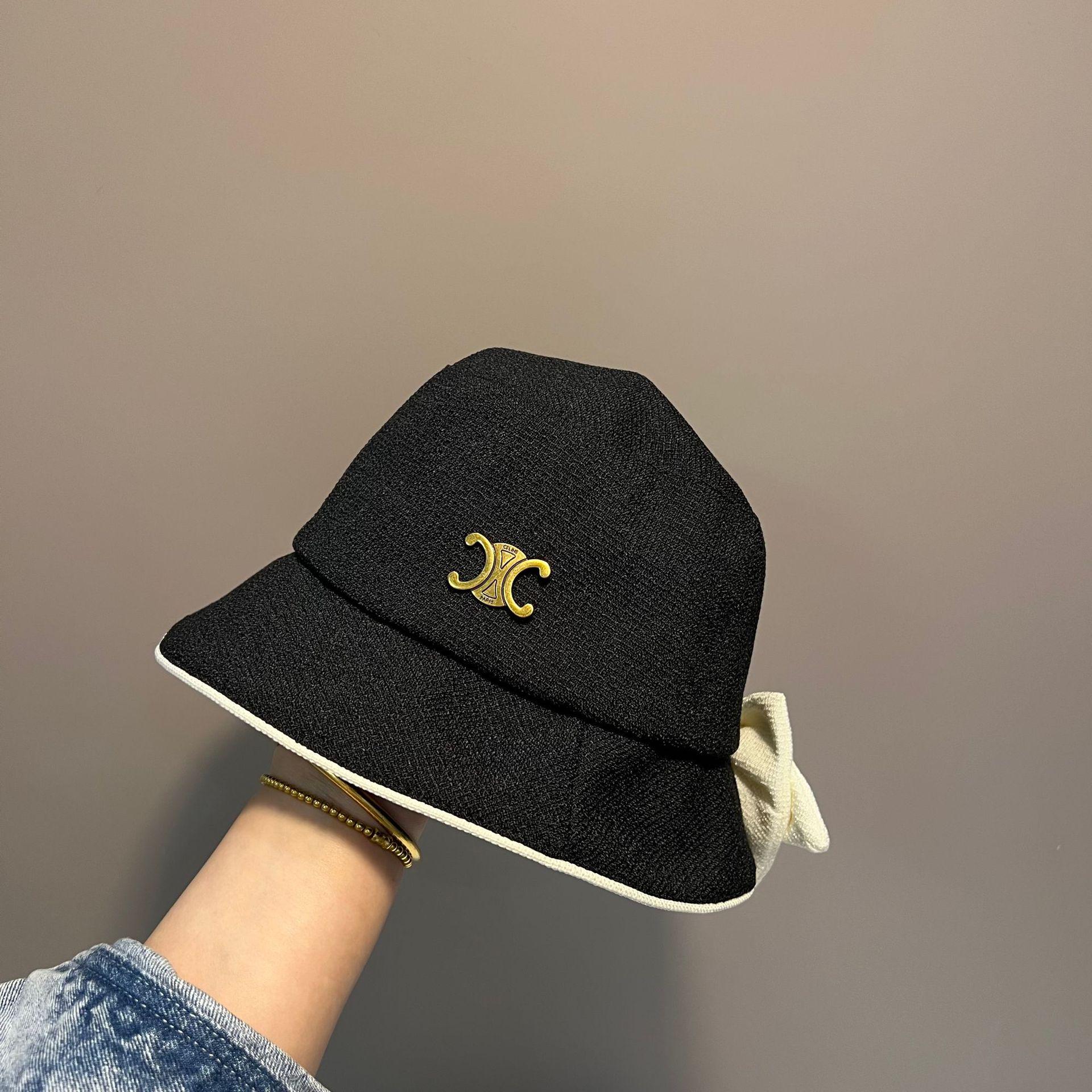 

Елегантний японський рибальський капелюх з бантом для жінок - весна/літо, літературний стиль, універсальний капелюх для умивальника M (56-58cm)