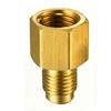 2PCS R134a Refrigerant Adapter High Pressure Leakage Proof Brass Refrigerant Tank Adapter 1 Set