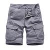 Summer Shorts Solid Color Soft Fabric Loose Trendy Zip Up Men for Home