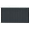 Vidaxl Garden Shed, Wall-Mounted, Anthracite, 118X288X178 Cm