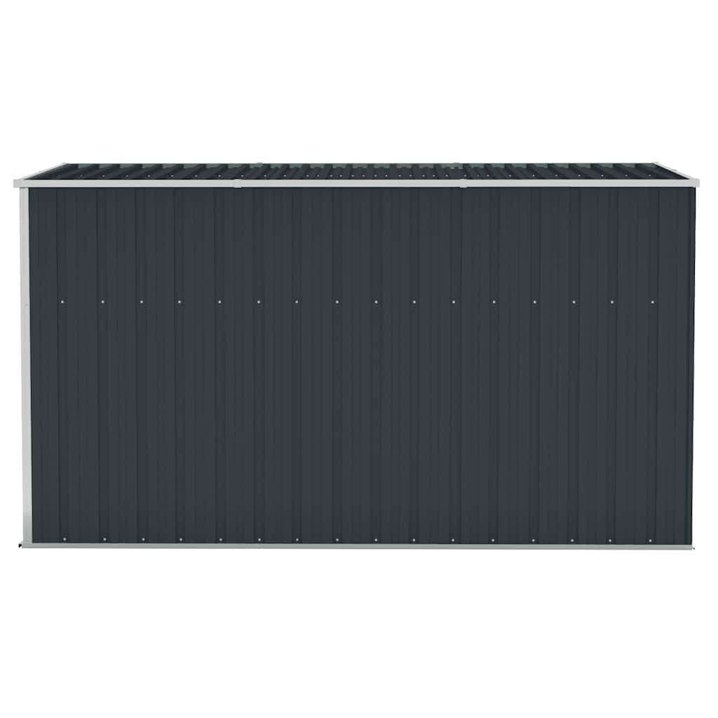 Vidaxl Garden Shed, Wall-Mounted, Anthracite, 118X288X178 Cm