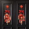 Facai Red Fruits Lucky Charm Gold&red Drop Ornaments Creative Hanging Pendent  Gift