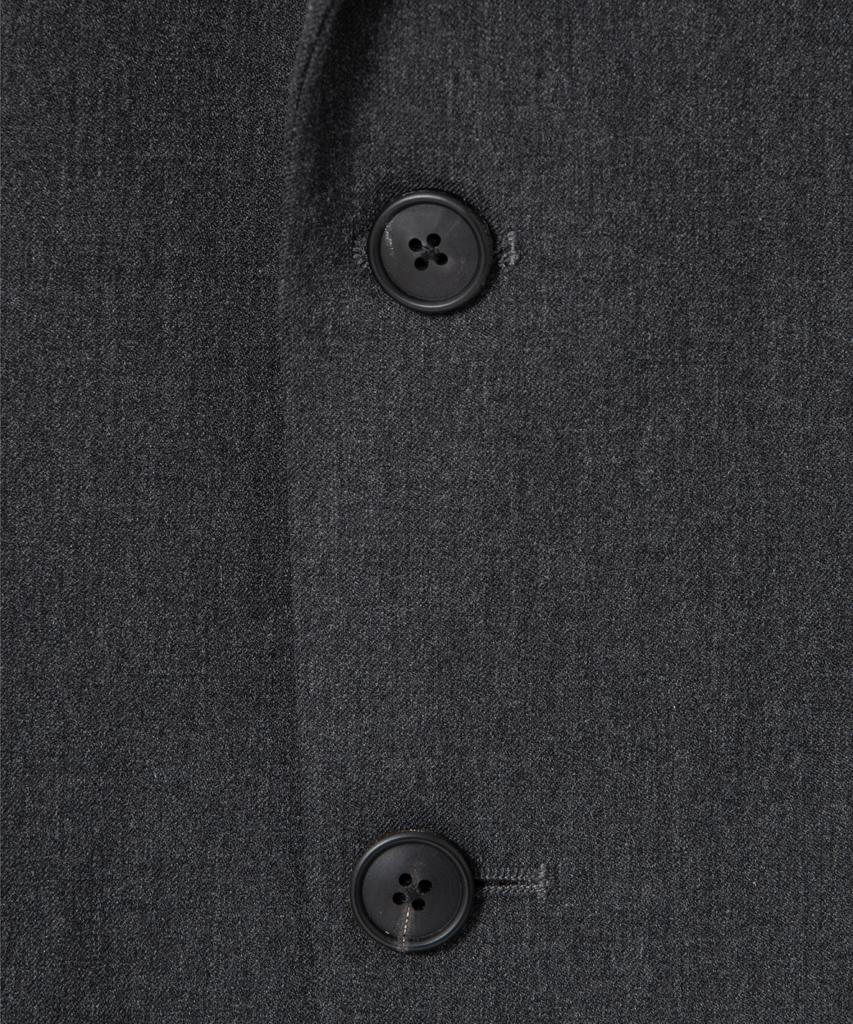 Nonblank Semi-Oversized Fit Blazer_Charcoal Grey