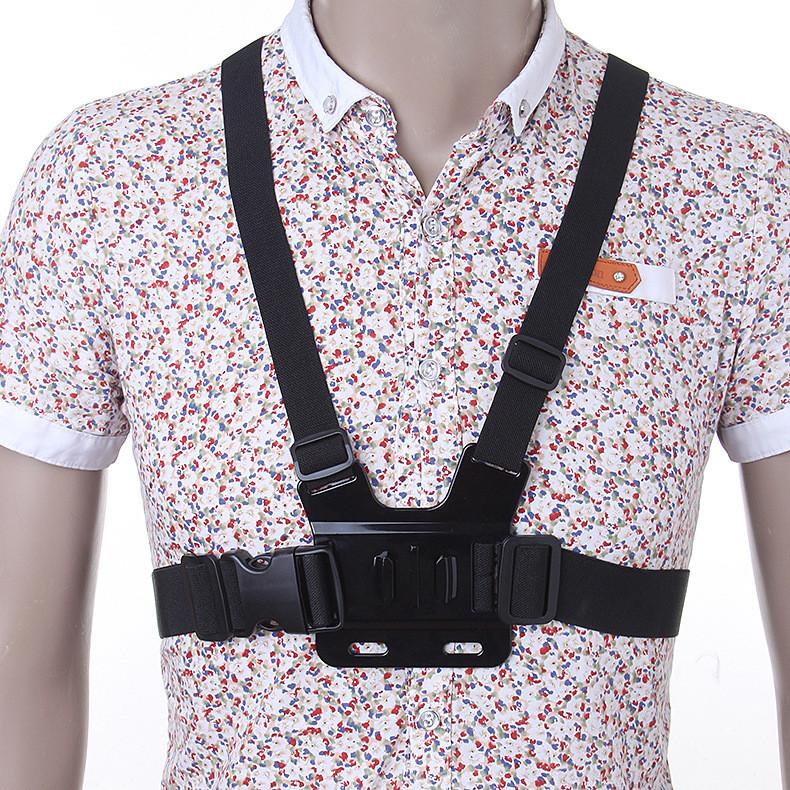 Universeller Brustgurt-Halter für Outdoor-Aufnahmen und Live-Streaming mit PC-Material für jugendliche Fahrer