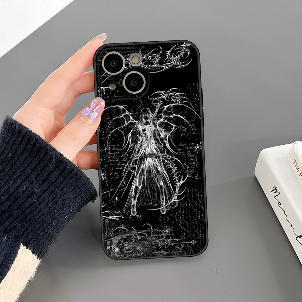 Cool Gothic Sculpture Girl Phone Case For Iphone 16 Plus 15 14 Pro Max 13 Mini 11 12 Xr X Xs 6 7 8 SE Plus Back Cover