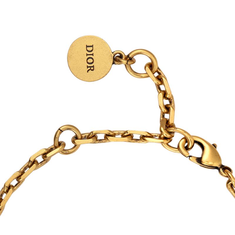 Dior Ja Metal Bracelet Women Jewelry Gold B1106ADRCY-D908