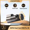 Автомобільний відеореєстратор MINI Pro Dash Cam 3K HDR 1620P з Wi-Fi, Нічним баченням, WDR, Голосовим керуванням, 24-годинним моніторингом паркування, Кутом огляду 143°