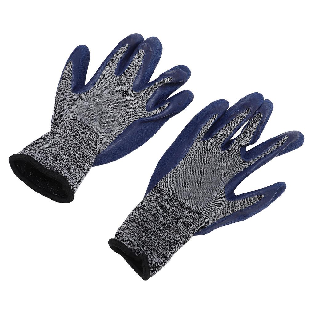 12 Pairs Work Gloves Rubber Non Slip Prevent Wear Breathable Protective for Construction Mechanic
