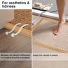 1PC 118.11/196.85in Transition Edge Strip, Carpet Edge Strip, Floor Edge Strip Rough Edged Floor Edging Strip, Easy To Install