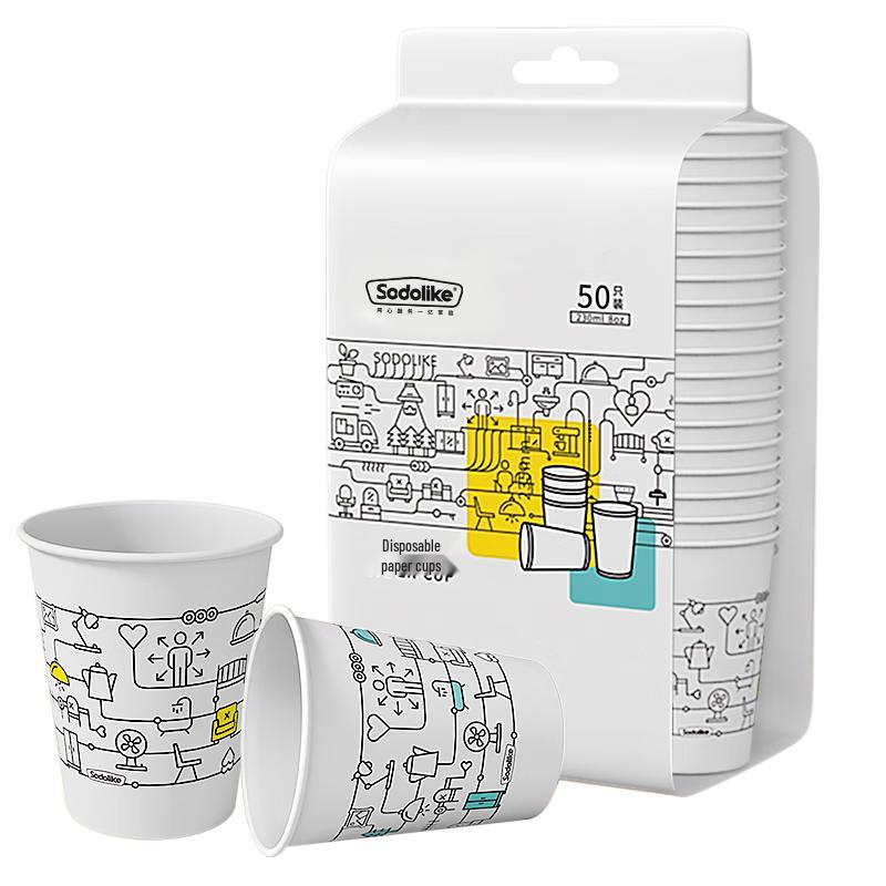 Sodolike Thickened Disposable Paper Cups