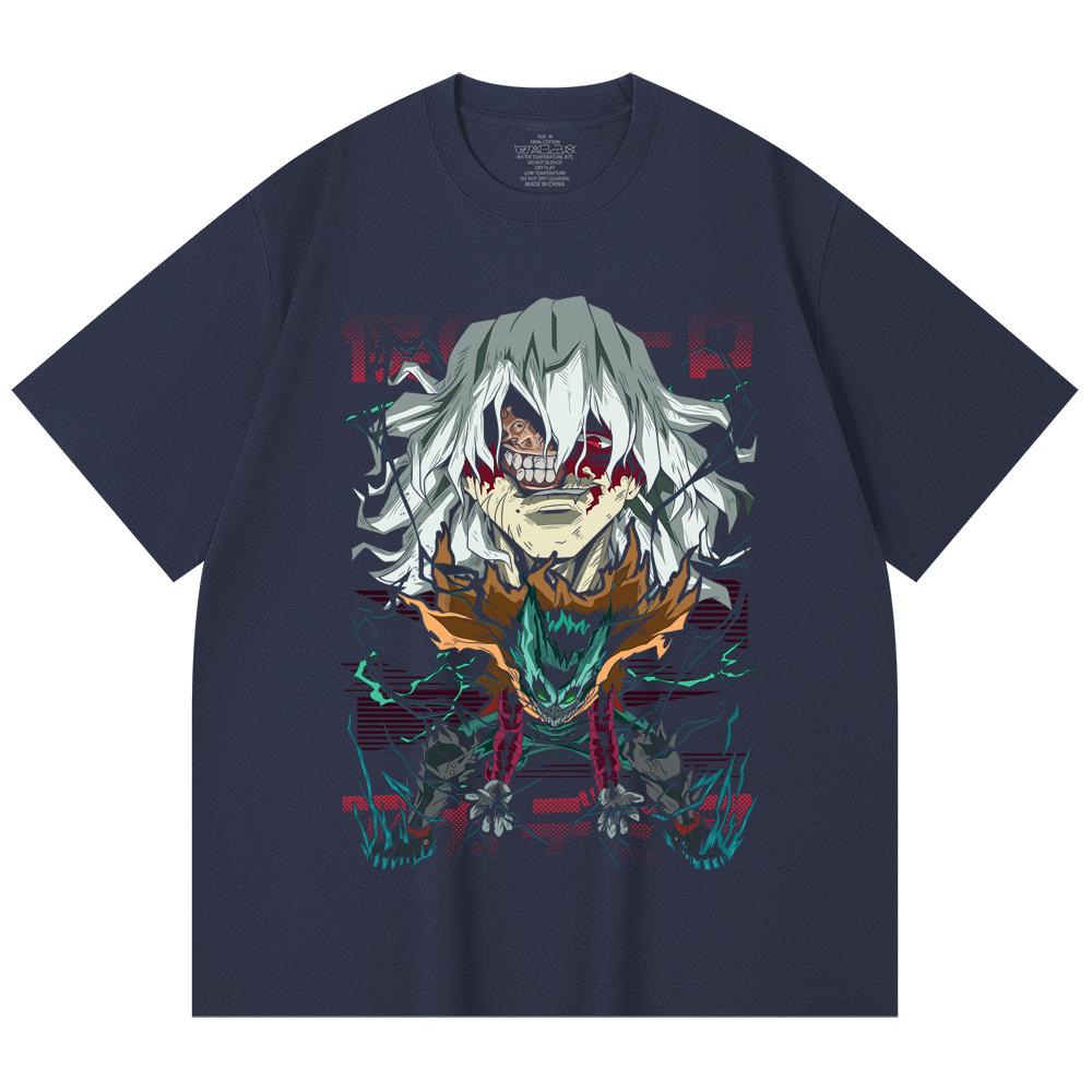 230 Gsm 100% Cotton My Hero Academia V9 Shigaraki Print Unisex Heavy Cotton T Shirt