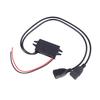 Dc-Dc 12V To 5V Mini A Type Usb Dual Converter Step Down Power Module