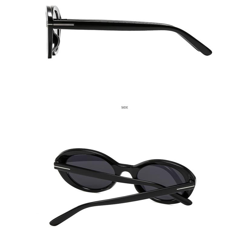 Women's Sunglasses, Fashionable T-shaped Oval Sunglasses