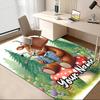 Op maat gemaakte The Gruffalo Tapijt, voor Kantoorstoel Woonkamer Slaapkamer Keuken Kamer Decoratie Cadeaus.