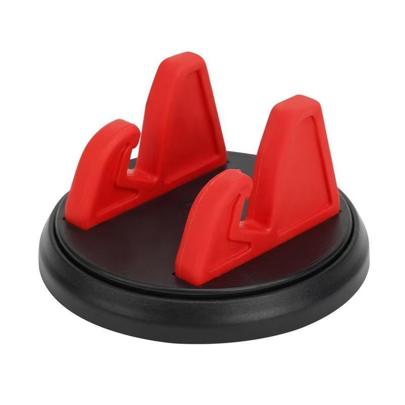 Car Phone Holder Rotating Base Car Desktop Dashboard Phone 360 Degree Center Console Stand For Daily Hands Free Use