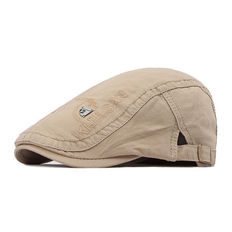 Șepci de știri pentru bărbați Beretă vintage britanică Șapcă din bumbac ocazională Căciulă de pictor Căciulă Gatsby Ivy Seci plate Gorro Hombre Boina