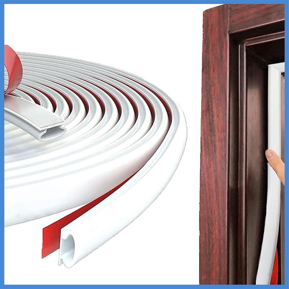 1pc 6m Door Seal Strip Anti Wind Dust Proof For Security Doors Home Improvement Hardware Accessories Easy Installation