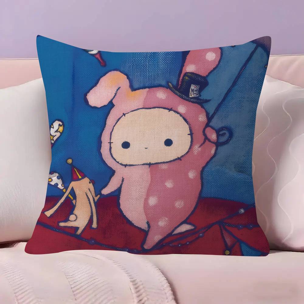

Popular SSentimental Circusing Cushion Cover Pillow Cover Decor Pillowcase Printed Cushion Case for Couch 30x30cm