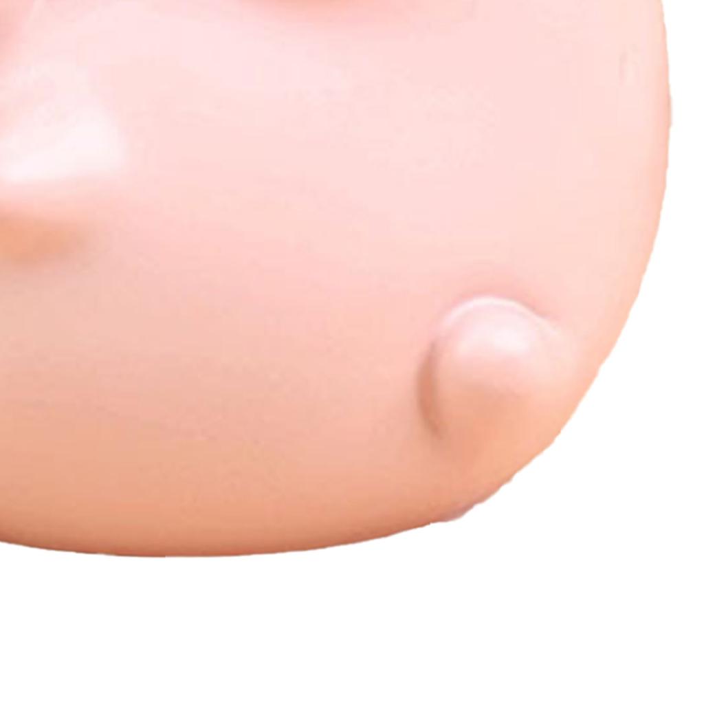 Cartoon Pig Ornament Figurine Cute Resin Miniature Piggy Character for Desktop Decoration