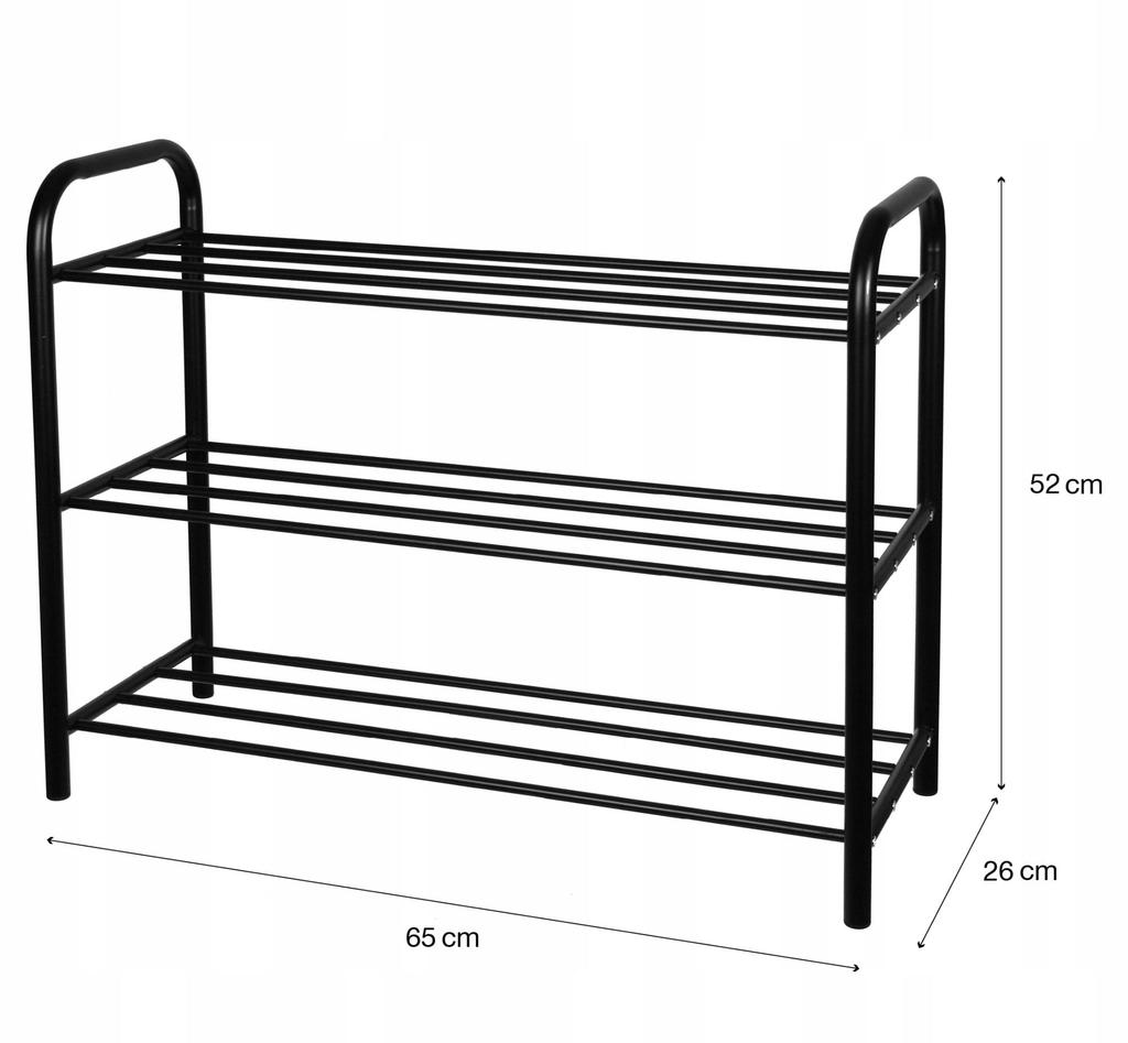 Półka Regał Stojak Na Buty 65x52x26cm BRUNBESTE BB-1129