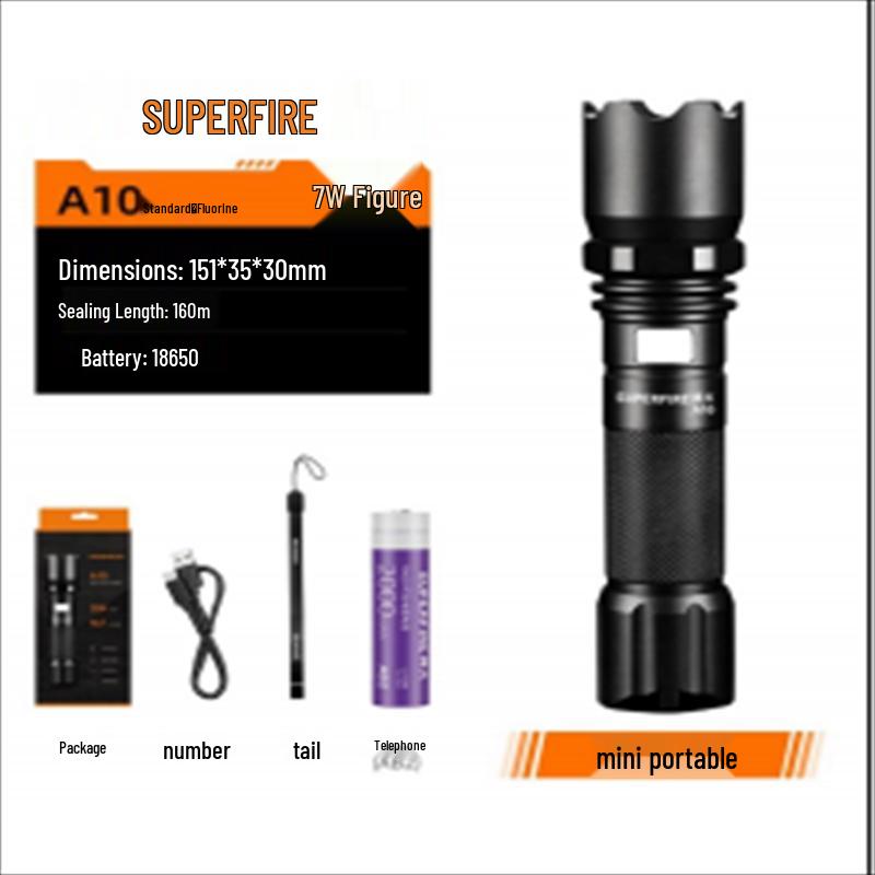 SupFire Rechargeable LED Flashlight Series