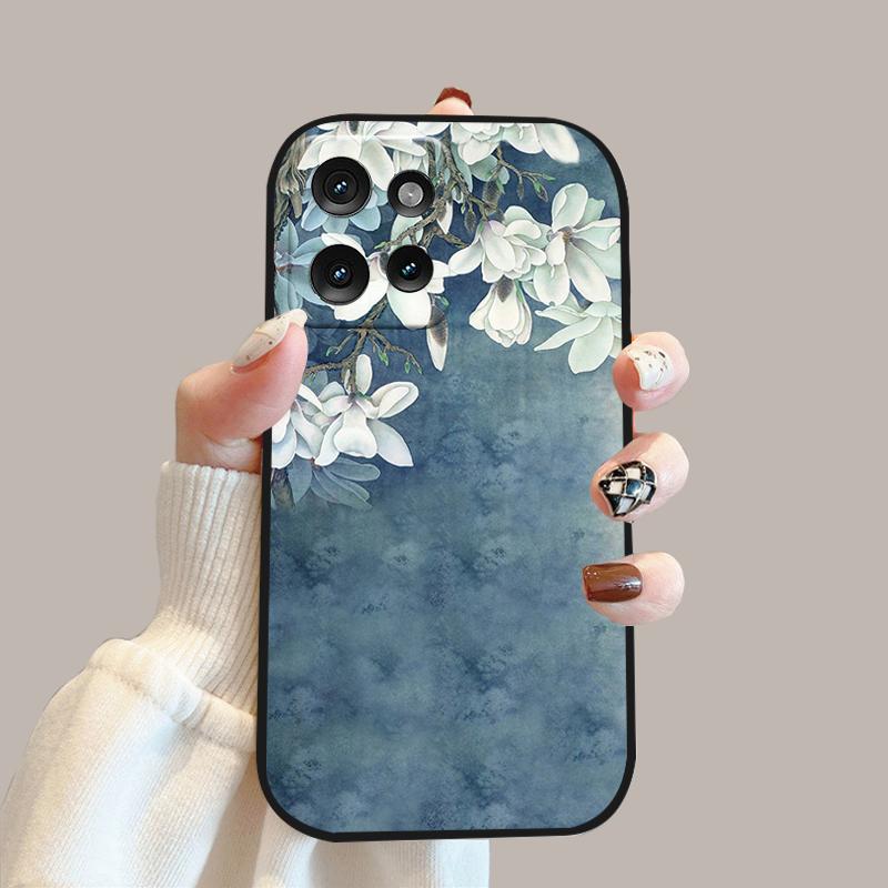 Fashion Painted Coque Case For Moto Edge 50 Soft Silicone TPU Phone Cover For Motorola S50 Edge50 Neo 5G Shockproof Protector