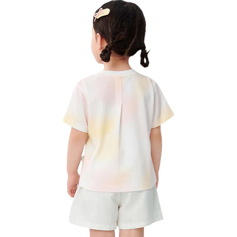 Balabala Girls' Hongshan Zoo Cartoon T-Shirt