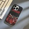 Slipknot Band For Phone 17 16 15 14 13 12 11 Pro Max Plus Pro Air Phone Case Corrugated Stripe Back Cover