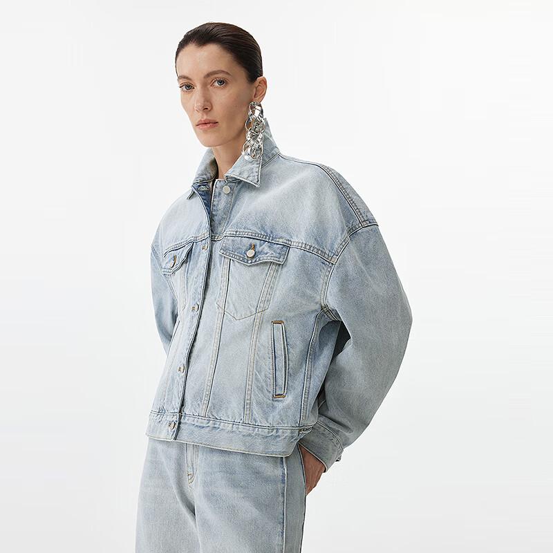 

Джинсовая куртка из весенней коллекции JNBY 2025 M