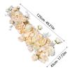 Wedding Flower Wall & Floor Arrangement - Artificial Floral Decoration for T Stage, Arch, & Aisle.
