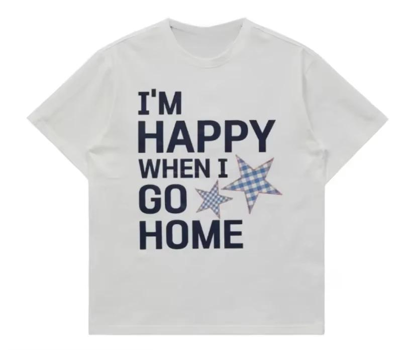 2025 Maeda Riku Same Style Cotton Tshirt for Men and Women Design Tops Y2k Top T Shirt Graphic T-shirts for Everyone Oversize
