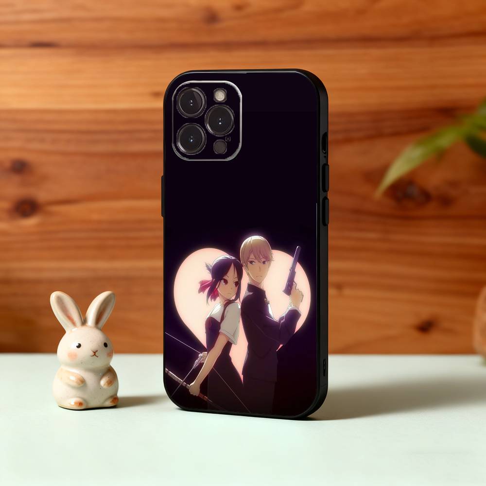 1PC The Enchanting S-Shinomiya K-Kaguya Phone Case For iPhone17,16,15,14,13,12,Plus,Pro Max, 5G Others Soft Black Cover