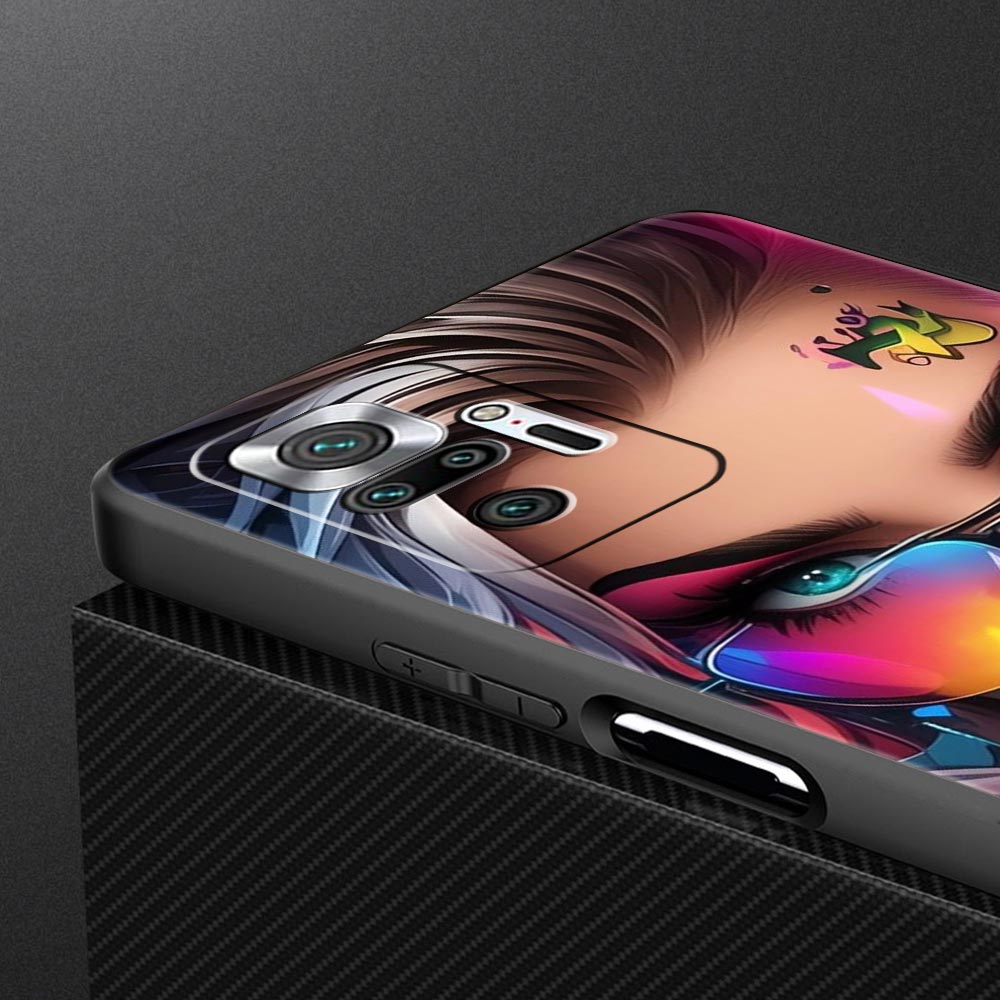 Hot Girls Phone Case Cover for Redmi 14C 10C Note 15 14 13 12 10 11 K40 Pro Plus 5G Soft TPU Shockproof Shell Fundas Capas Bags