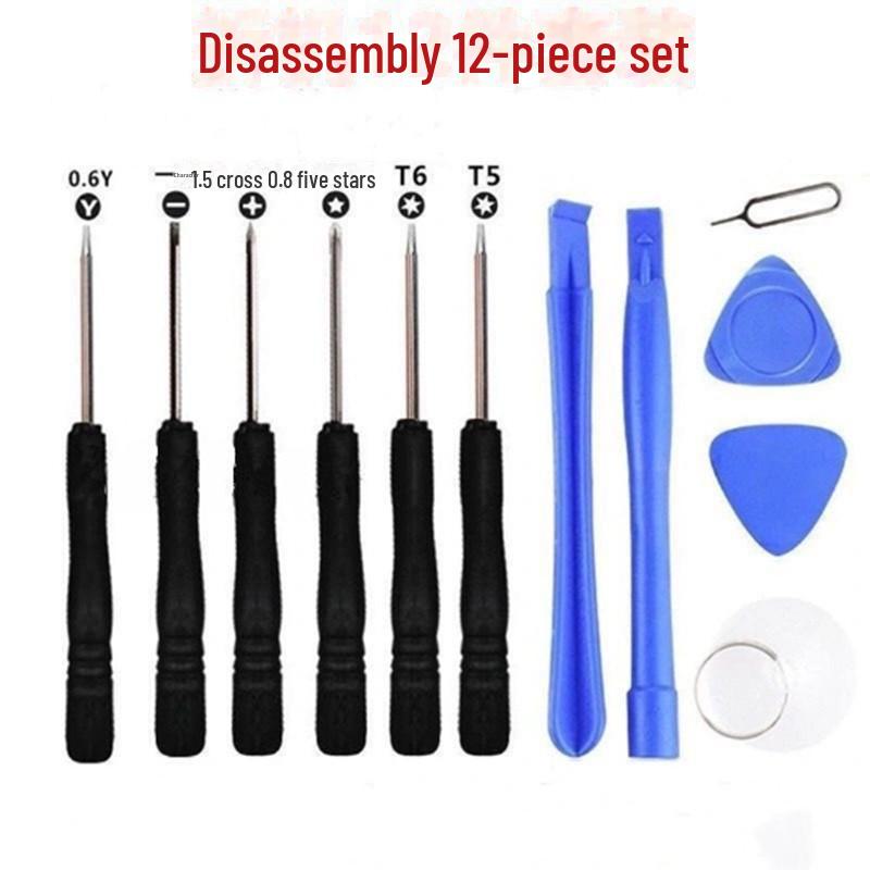 Multi-Tool Screwdriver Set for Phone Repair: Battery, Screen, Case Removal for Apple & Android Devices