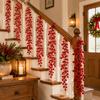 Hanging Faux Berry Vine Artificial Wall Hanging Vine Fashion Artificial Berry Vine  Holiday Decor